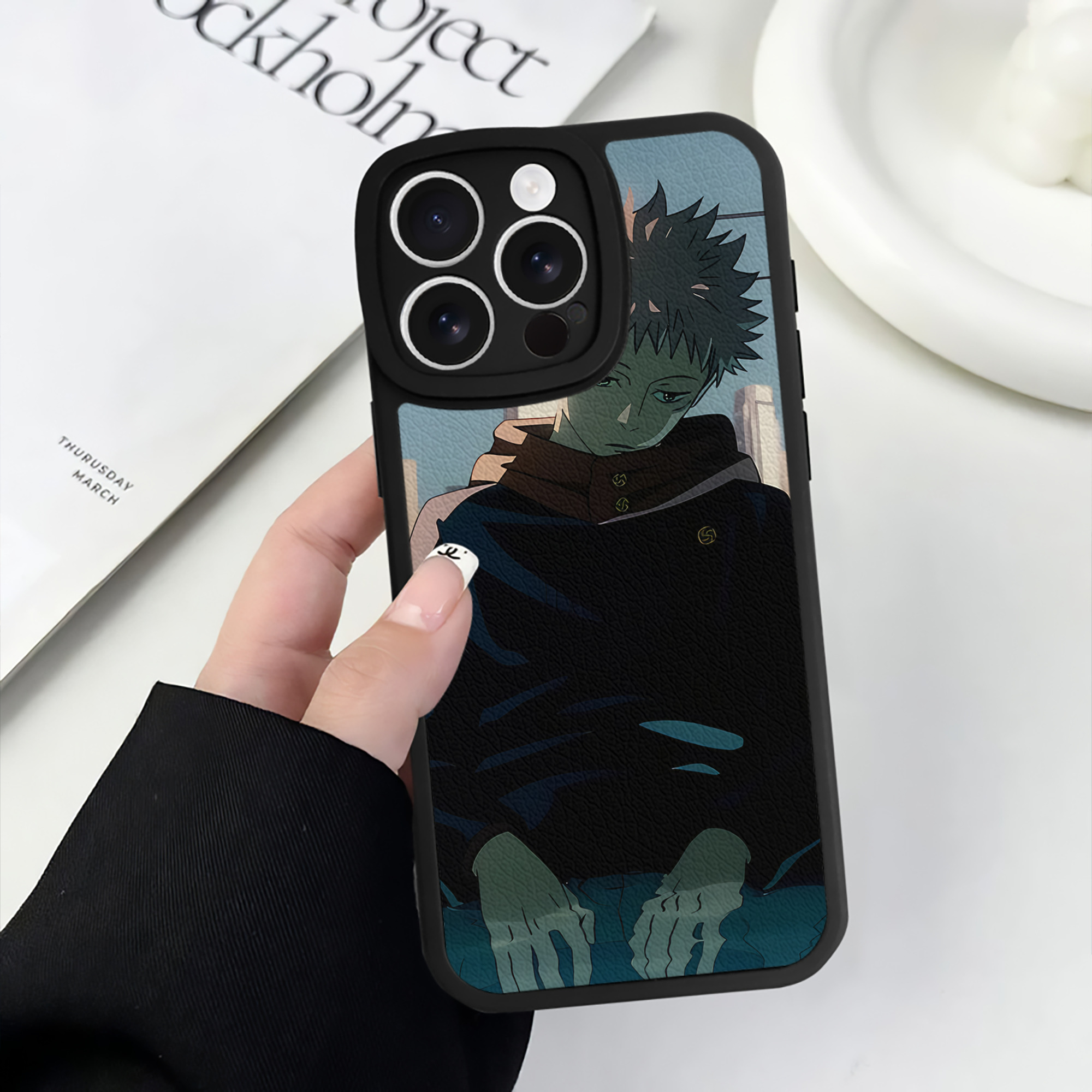 （画像用） SPY×FAMILY间谍家家酒 【iPhone 16シリーズ対応】シリコンスマホケース（レザー調） 材質：シリコン